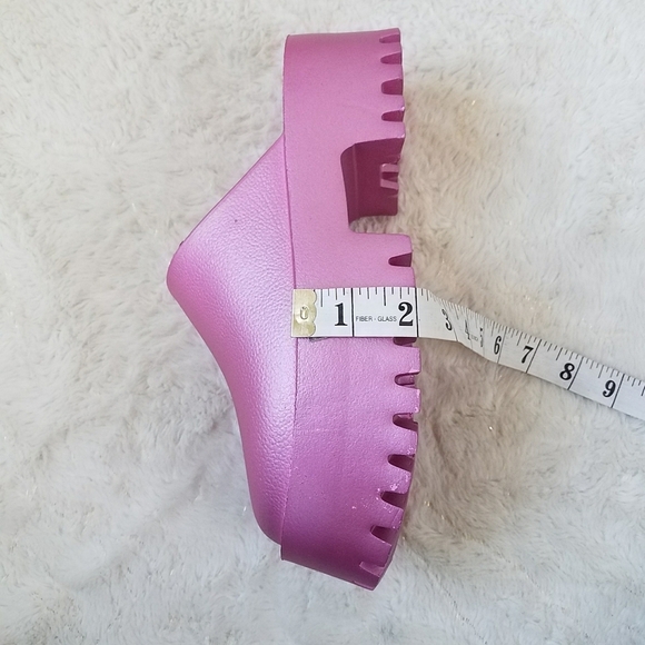 Jeffrey Campbell Bae Platform Mules in Pink - Picture 7 of 14
